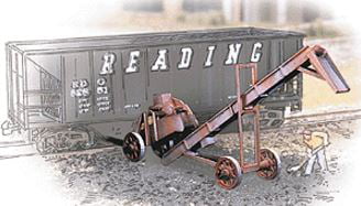 Walthers 533520 - 1/87 / H0 Old Coal Conveyor, 3 Pieces - New