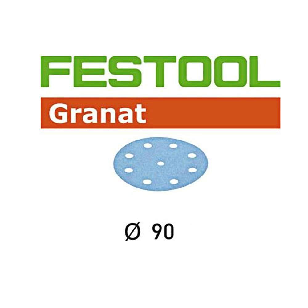 Festool Granat 90mm Sanding Sheets P60 Grit – Pack of 50 – 497364