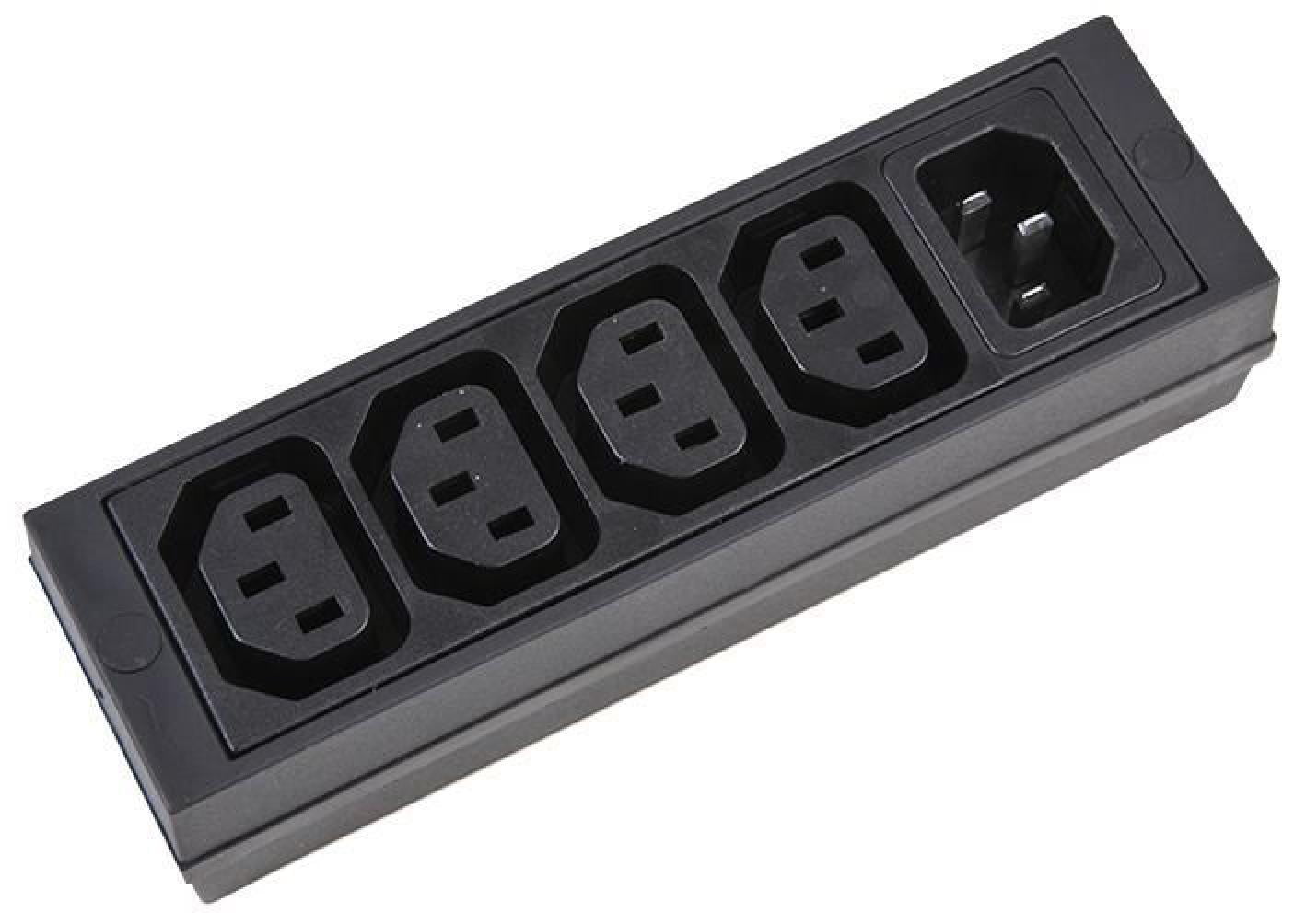 SCHURTER - IEC C13 4 Gang Distribution Unit, 10A, 250V