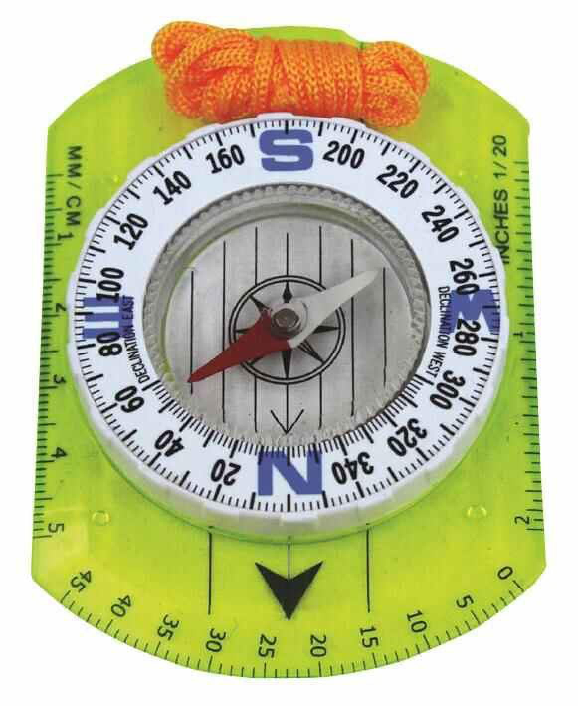 Highlander Orienteering Compass Reliable Map Walking Hiking Luminous COM024