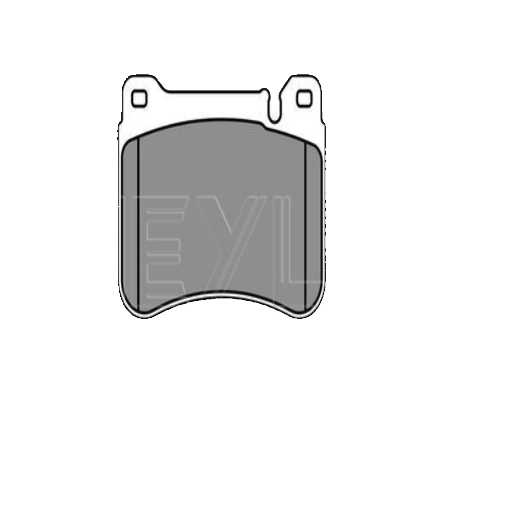 Front MEYLE GERMANY 025 239 4516 Brake Pad Set, disc brake for MERCEDES-BENZ