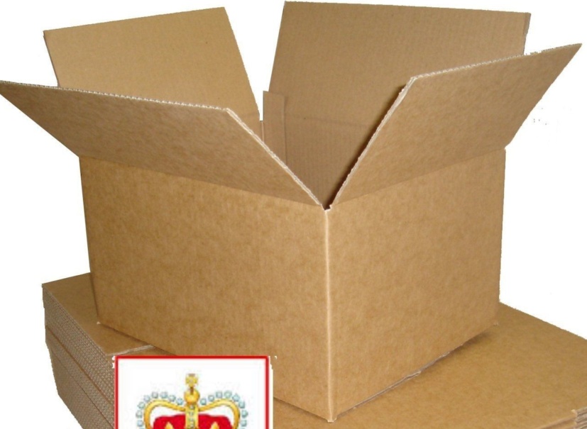 10 Postal Cardboard Boxes 17.5x13.5x5.5"" ROYAL MAIL SMALL PARCEL 450x350x160mm