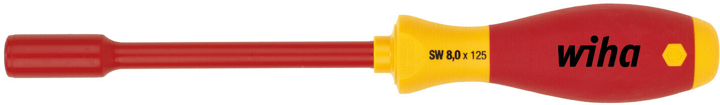 Wiha 00862 Hex Driver Screwdriver 1000v VDE Electrician 11mm SoftFinish Grip