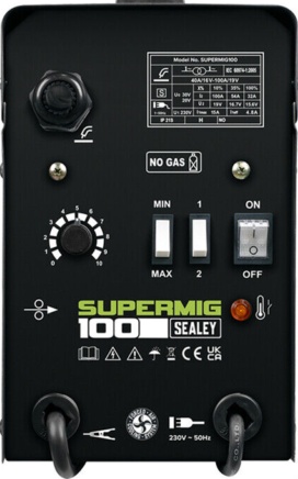 Sealey SUPERMIG100 No-Gas MIG Welder 100A 230V