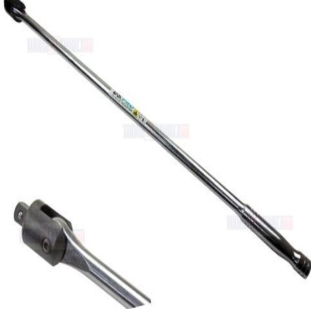 Heavy Duty Breaker Knuckle Bar 3/4in Drive 1000mm Flexible Head For Wheel Nut - Image 14