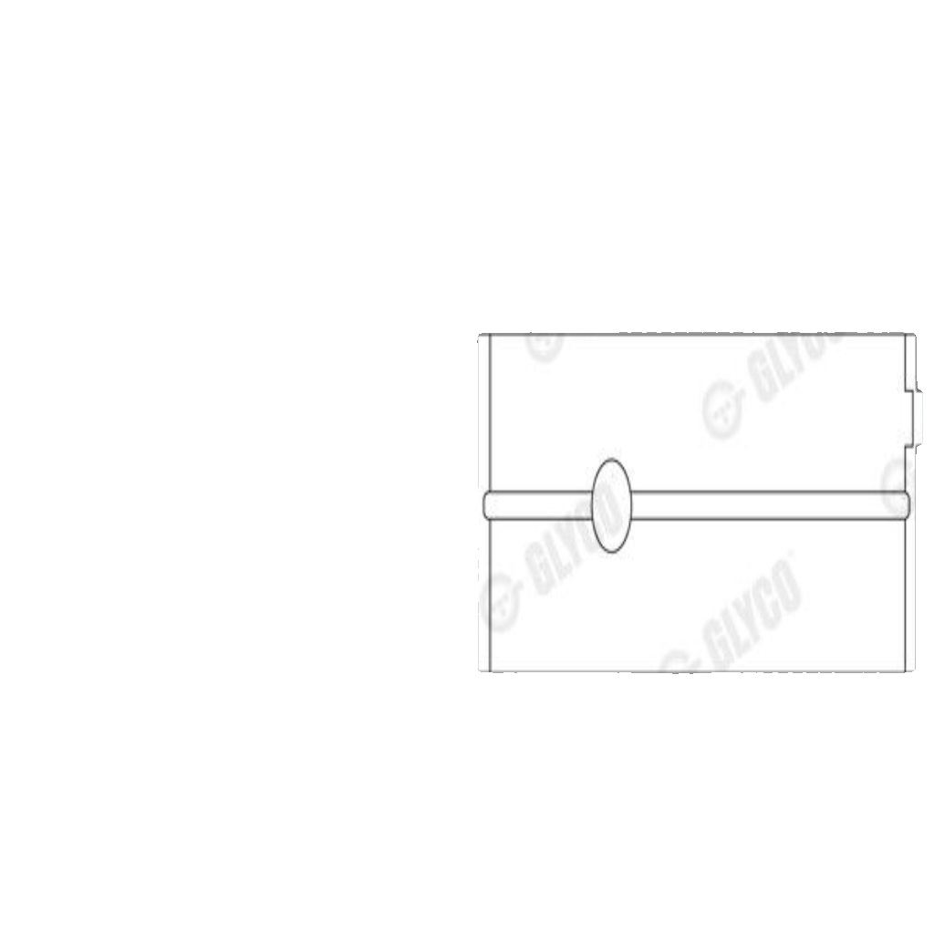 GLYCO H1066/5 STD Crankshaft Bearing for CITROËN,DS,FIAT,FORD,FORD ASIA & OCEANI
