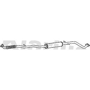 Klarius box with centre pipe fits Chevrolet matiz 0.8 1.0 05-08 CV1W