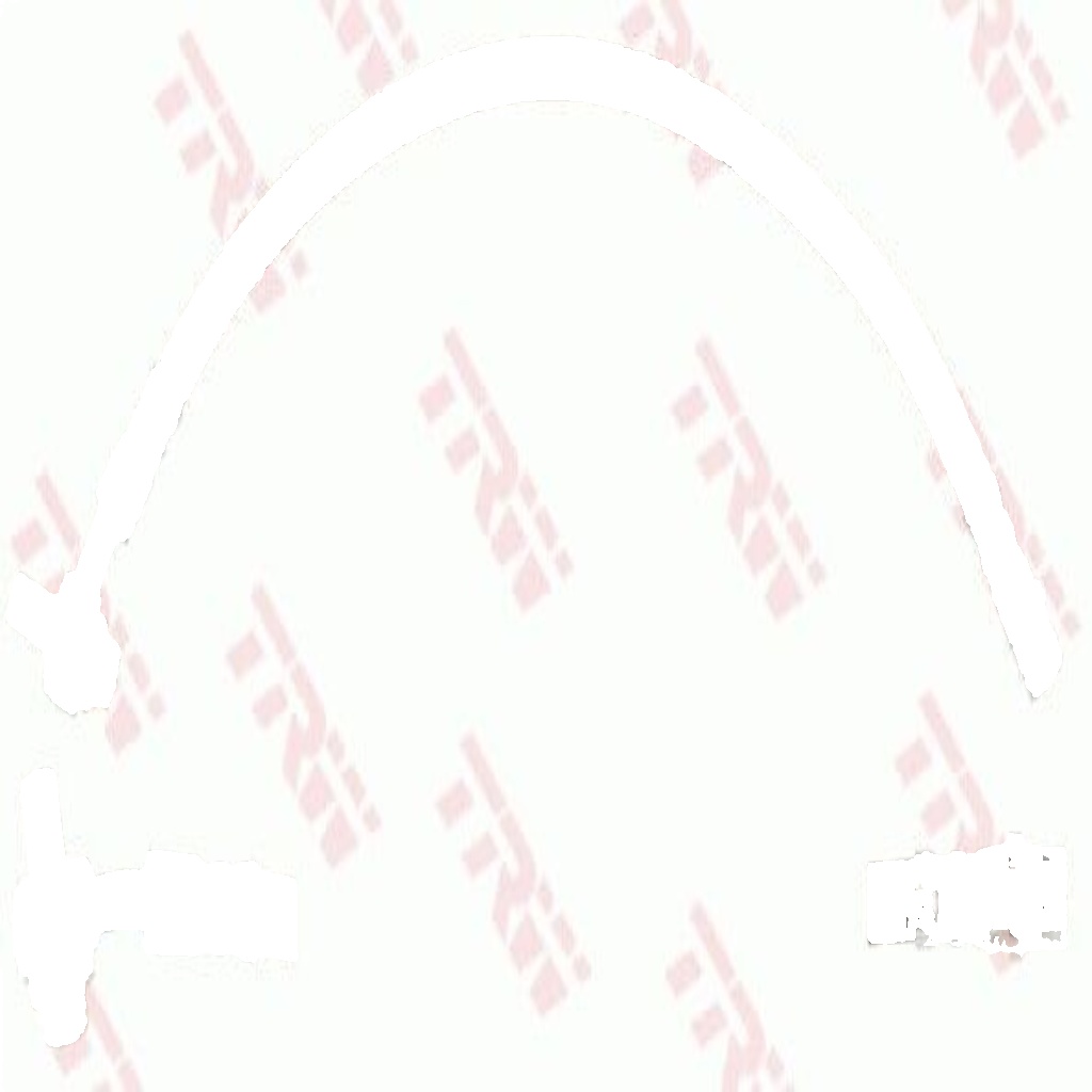 Flexible brake hose PHD1238 TRW for SAAB OPEL CHEVROLET