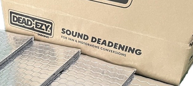 Sound Deadening Dodo Mat DEAD-EZY 80 Sheets 80sq.ft Car Van Vibration Proofing
