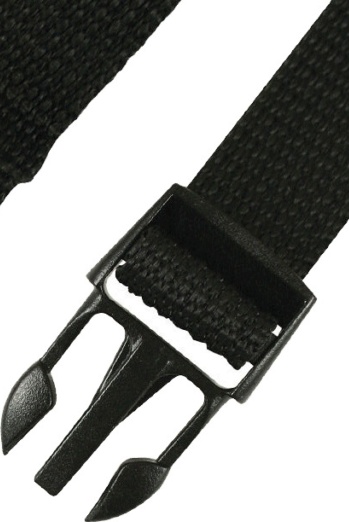 GOLF TROLLEY BAG WEBBING STRAPS X 2 + CLIPS GOLF BAG TROLLEY STRAPS / TWIN PACK - Image 2