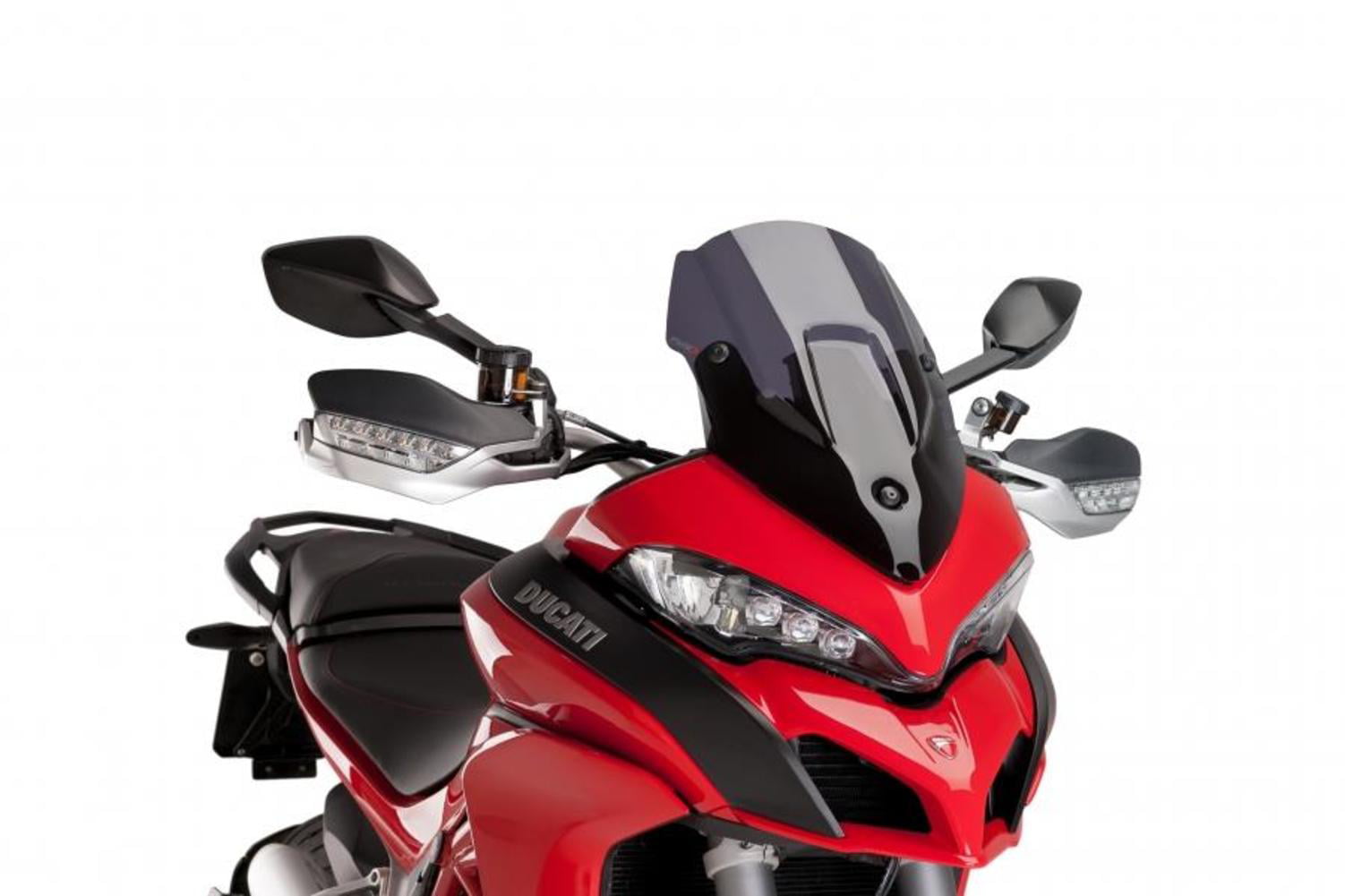 Puig Dark Smoke Sport Screen Ducati Multistrada 950 Speichenrad 2021-2024 - Image 3