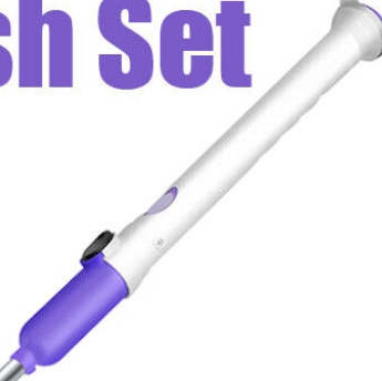 Cordless Rechargeable Spin Scrubber Electric Turbo Scrub Cleaning Brush 10 Heads