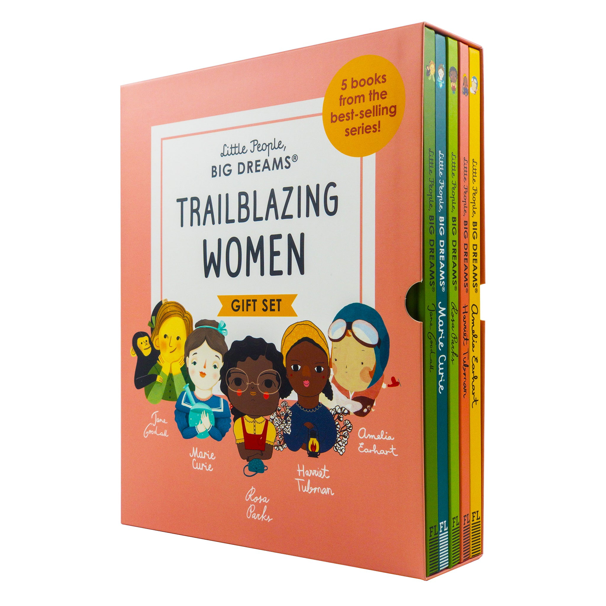 Little People, Big Dreams Trailblazing Women 5 Books Collection Box Gift Set NEW - Image 5