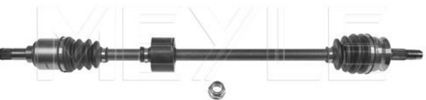 Front Right MEYLE GERMANY 214 498 0088 Drive Shaft for FIAT,FORD