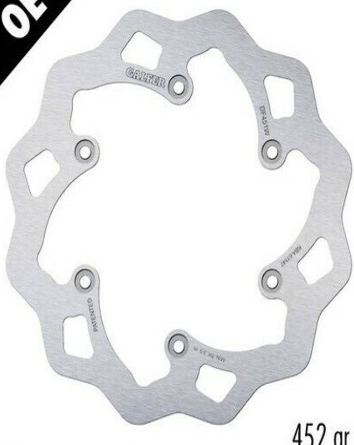 Galfer Rear Brake Disc WAVE FIXED 220x4mm YAMAHA TT 600 R 1999>2002