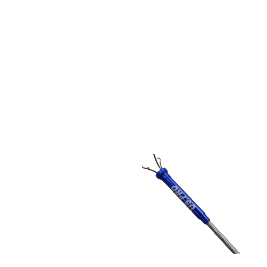 US PRO MAGNETIC PICK UP CLAW & LED LIGHT FLEXIBLE BENDY SPRING THIN LONG TOOL - Image 2