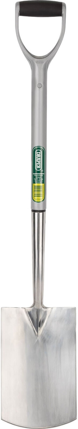 Draper 83756 Stainless Steel Soft Grip Garden Spade