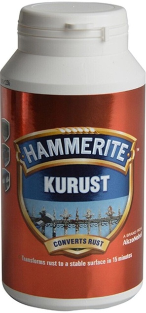 Hammerite Kurust Rust Killer Metal Rust Converter Rust Treatment Gel 250ml