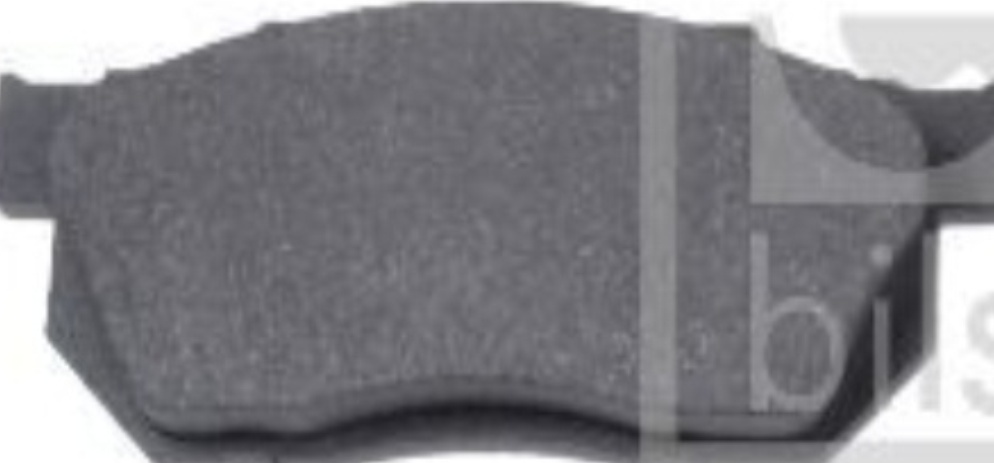 FEBI BILSTEIN BRAKE PAD SET, DISC BRAKE FRONT HONDA CIVIC CRX
