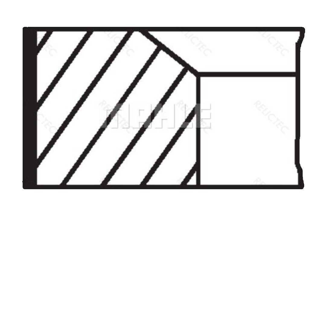 021 58 V1 MAHLE Piston Ring Kit for ,NISSAN,OPEL,RENAULT,VAUXHALL,VOLVO