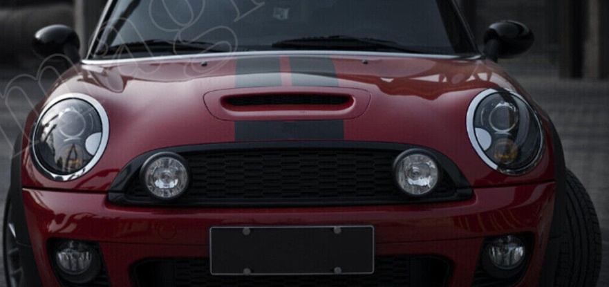 1Pair Headlight Lens Cover Lampshade L&R For BMW Mini Cooper R56 Hatchback 09-13