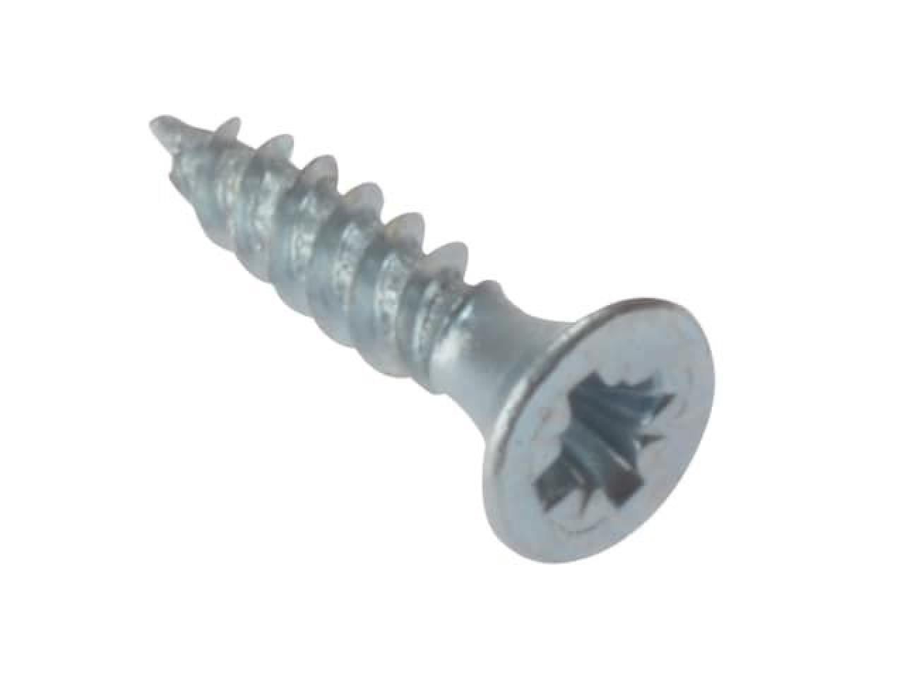 Forgefix - General Purpose Pozi Screw CSK TT ZP 1.1/2 x 10 Box 200 - CSK11210ZP
