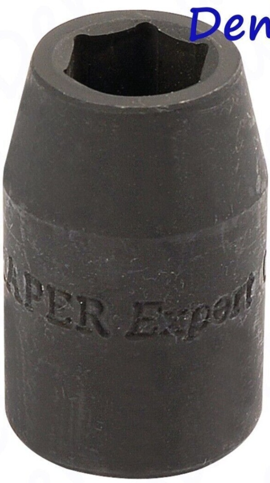 Draper 28446 Draper Expert HI-TORQ Impact Socket 1/2"" Sq Dr 12mm