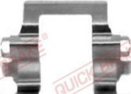 Front QUICK BRAKE 109-1117 Accessory Kit, disc brake pad for ISUZU,OPEL,VAUXHALL
