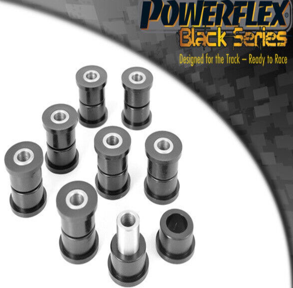 PFR46-204BLK Powerflex Black Rear Upper & Lower Arm Bushes