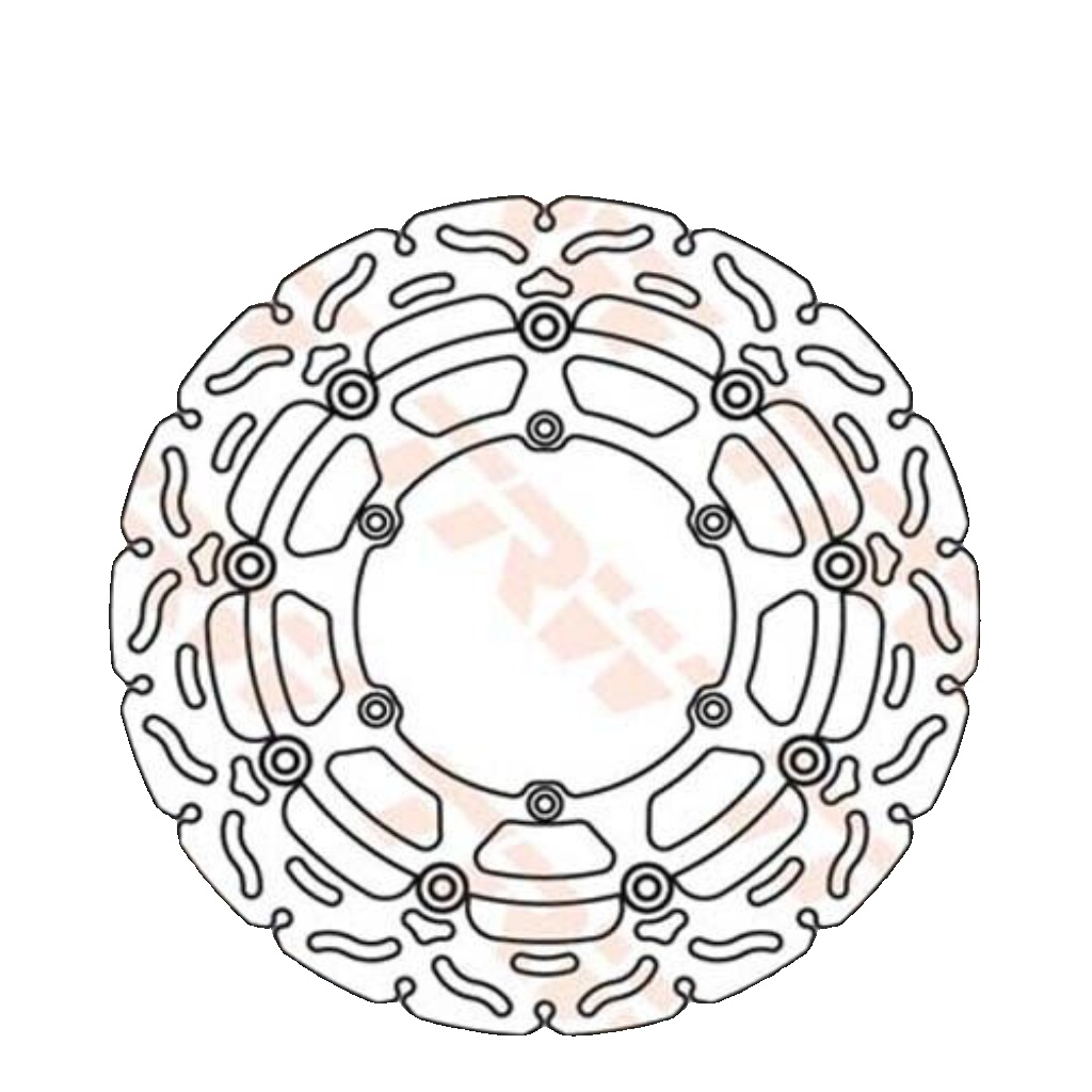 Disk Brake TRW MST 114 Rac for Moto Spare Parts Accessories Pieces Refills