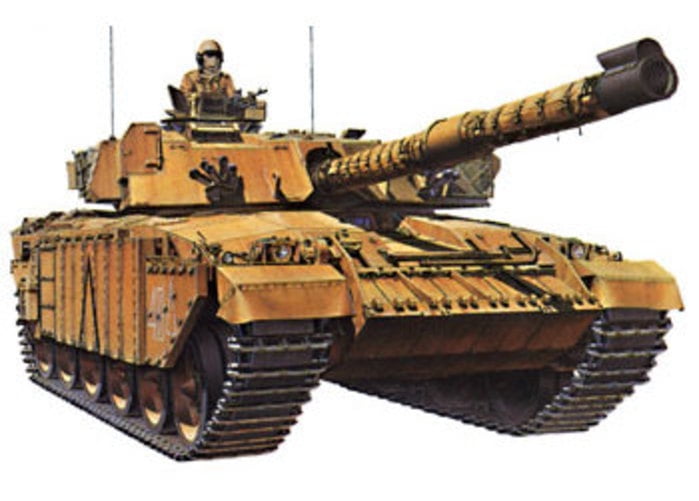 TAMIYA 35154 British Challenger 1 Mk.3 Tank 1:35 Military Model Kit