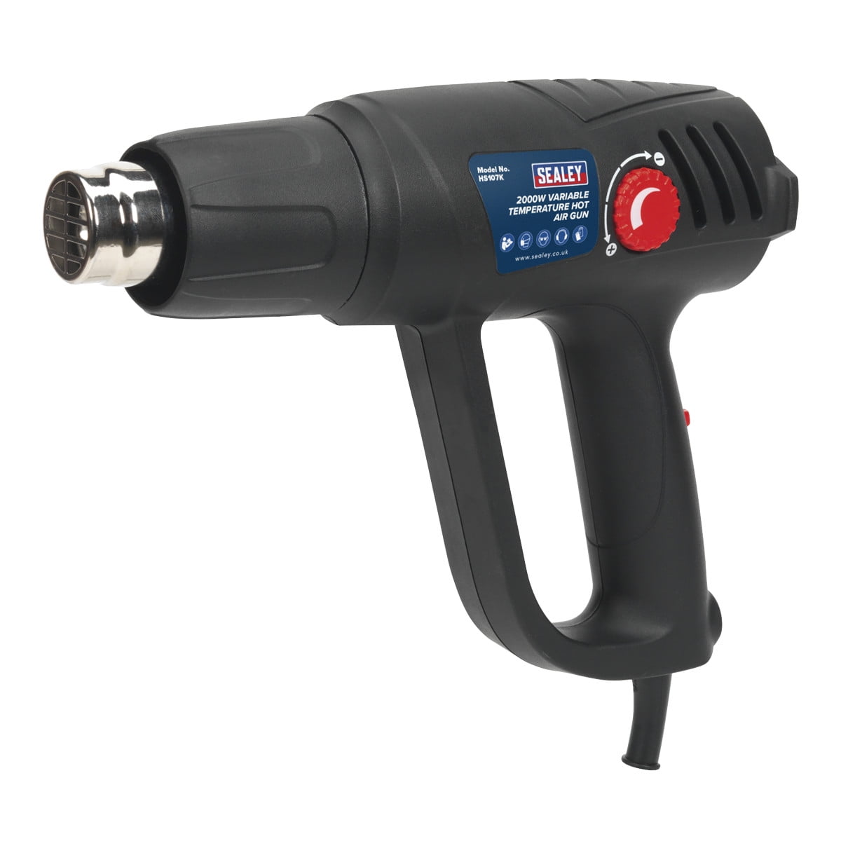 Variable Temperature Hot Air Gun Kit 2000W 50-450°C/90-600°C - Image 10