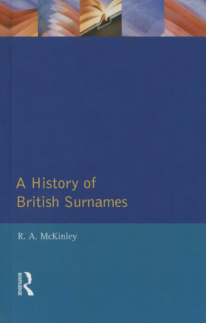 A History of British Surnames - 9781138836181