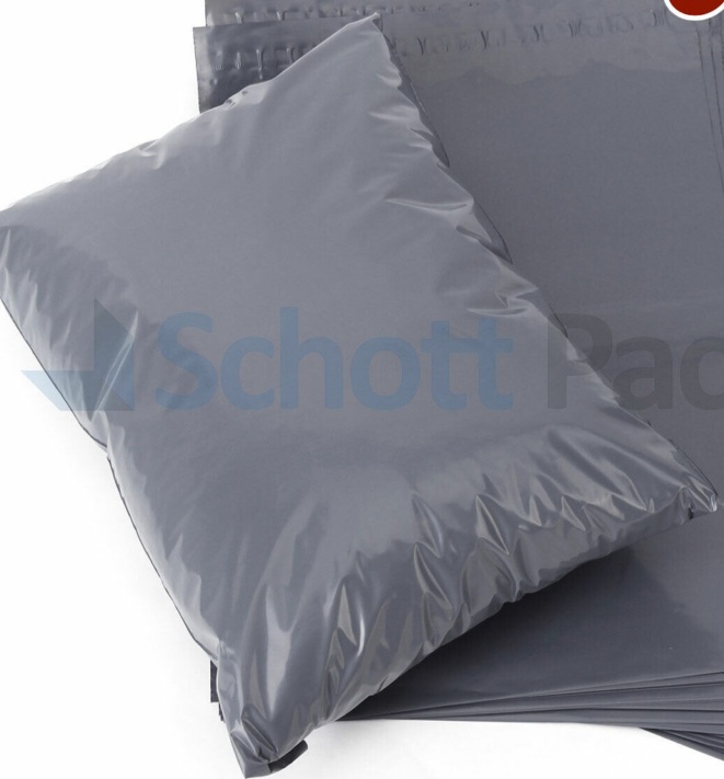 1000 x STRONG GREY POSTAL MAILING BAGS 9x12"" MAILERS
