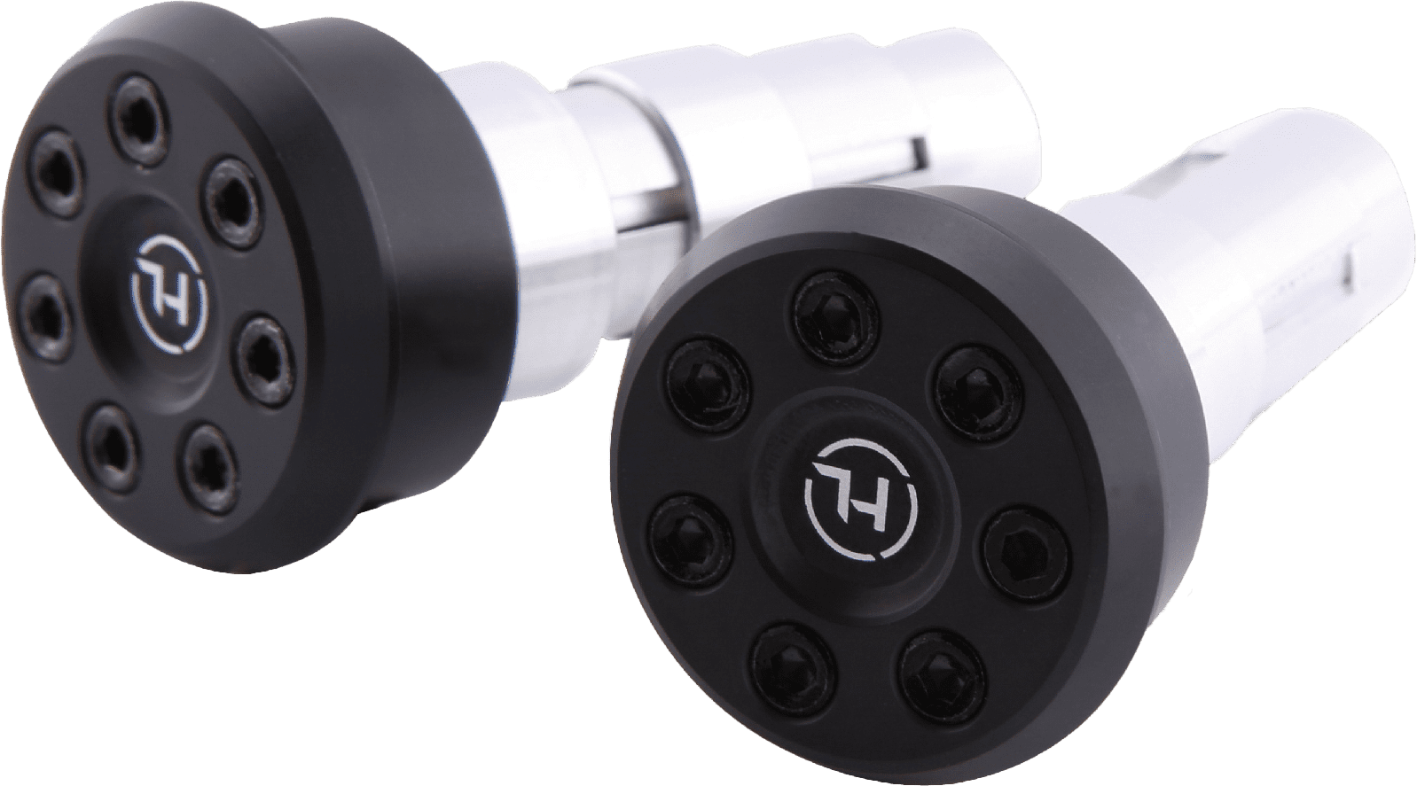 Highsider Pro Handlebar Weights Conero Type 2-Black For Motorcycle Parts