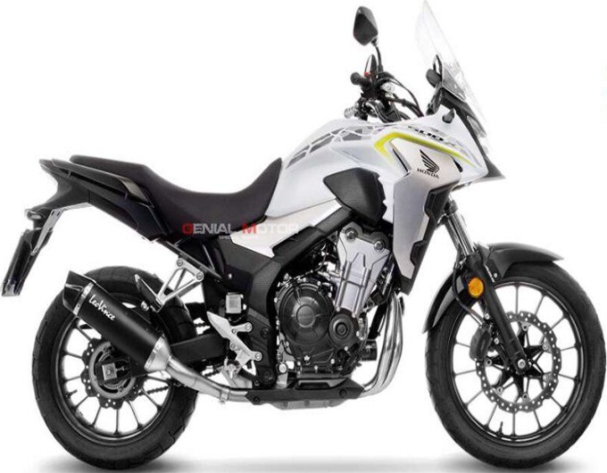 Exhaust Leovince BLACK INOX approved HONDA CB 500 X 2019 > 2024 14058