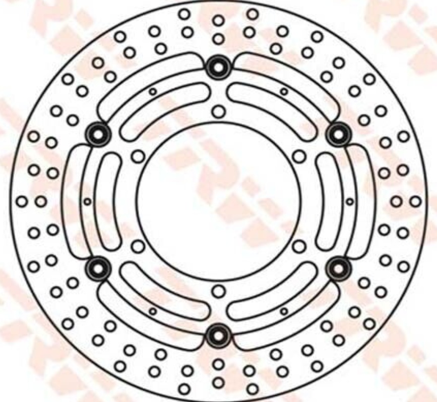 TRW MSW 253 Brake Disc For Motorcycle Spare Parts Accessories Replacement Parts