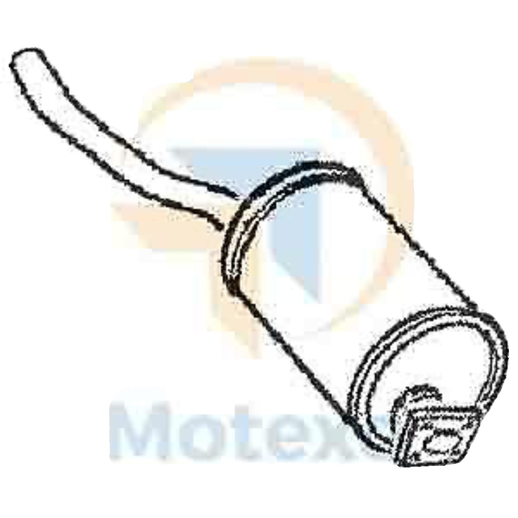 Klarius box with tail pipe fits Land Rover 88 2.25 76-86 LR59K