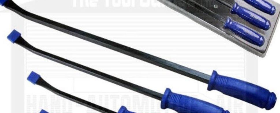 US PRO 4pc Go-Thru Wrecking Pry Bar Set Lever Crow Bars 200mm - 600mm 6767