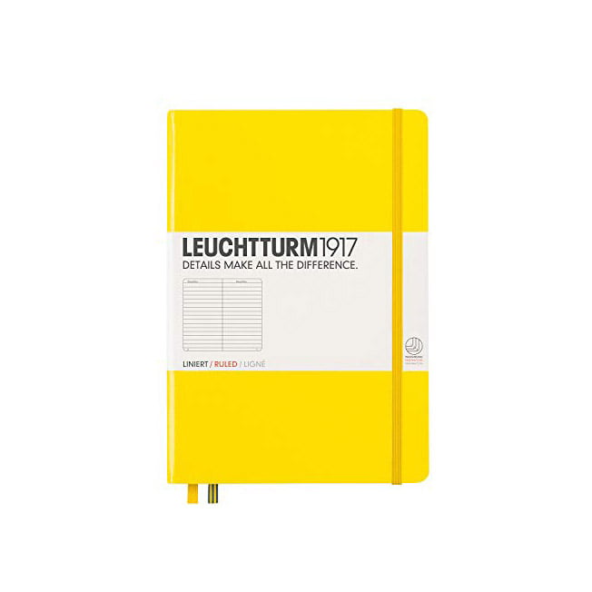 Lemon Medium Ruled Notebook