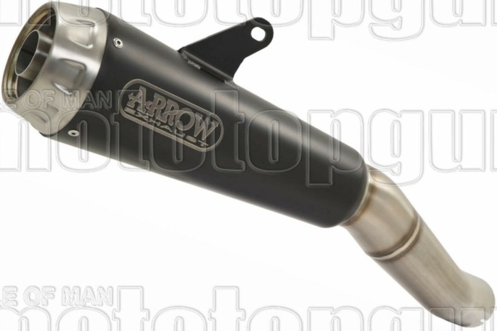 Approved Black Nichrom Arrow Exhaust Pro-Race/Inox KAWASAKI ZX-6R 636 2019 2020