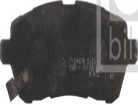 FEBI 16771 BRAKE PAD SET DISC BRAKE Front - Image 4