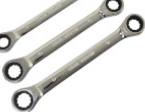 US PRO Tools 6pc Metric Double Ring Gear Ratchet Spanner Wrench Set 8-19mm 3469