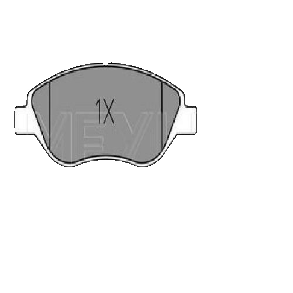 Original MEYLE Brake Pad Set Disc Brake 025 237 1119 for Alfa Romeo Fiat
