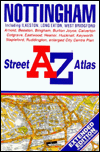 A to Z Street Atlas of Nottingham by Geographers' A-Z Map Company (Paperback)