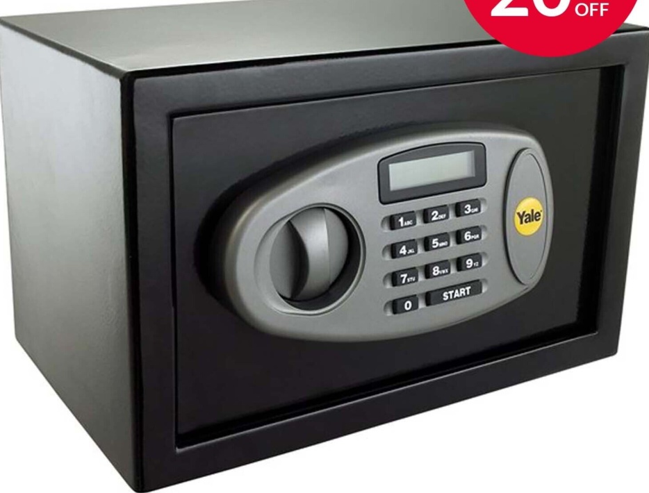 B&Q -  Locks Medium Digital Safe 25Cm - Image 5