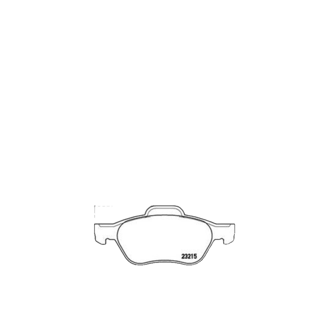 Brembo Brake Pad Front - P68048