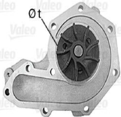VALEO 506019 Water Pump for ,DACIA,MITSUBISHI,OPEL,RENAULT,SUZUKI,VAUXHALL,VOLVO