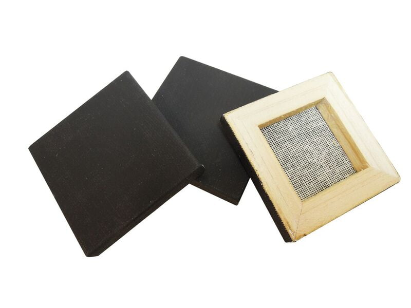 Daler Rowney Mini Black 2.6x2.6" Simply Artists Canvas