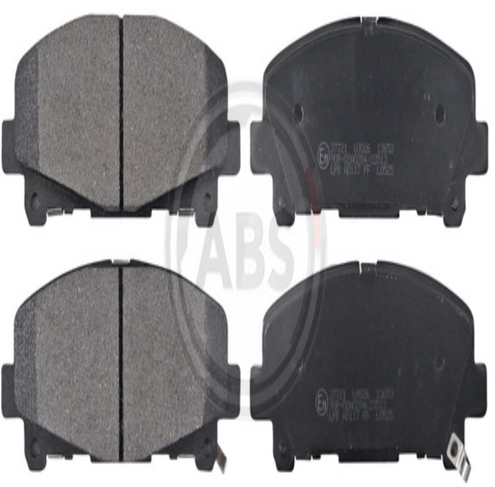 Brake pads 37721 A.B.S. for HONDA ACCORD VIII ACCORD VIII Estate